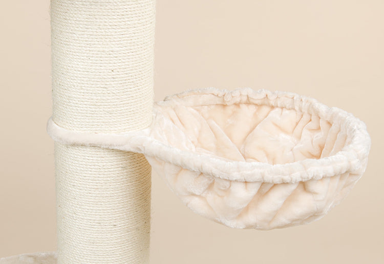 Large, Cream Hammock de Luxe For Royalty (for 20 cm poles)