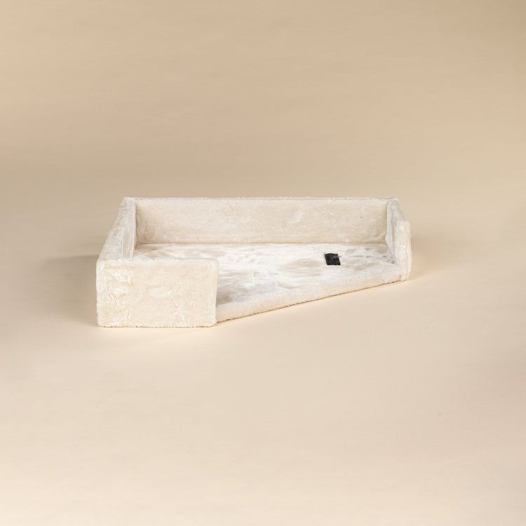 Cream Lounge Lying Area Corner Coon (incl. cushion)