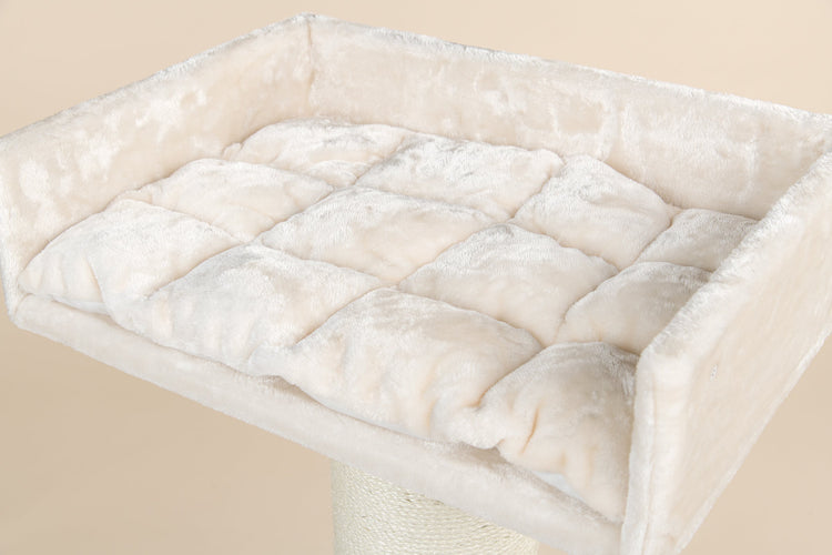 Cream Lounge Lying Area (incl. cushion)