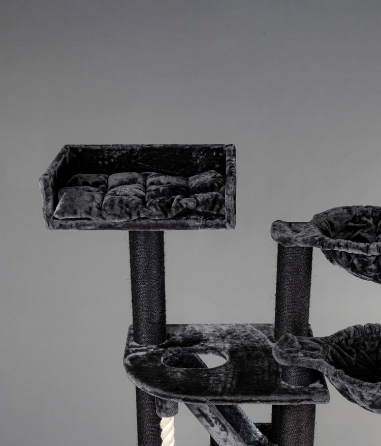 Dark Grey Lounge Lying Area (incl. cushion)