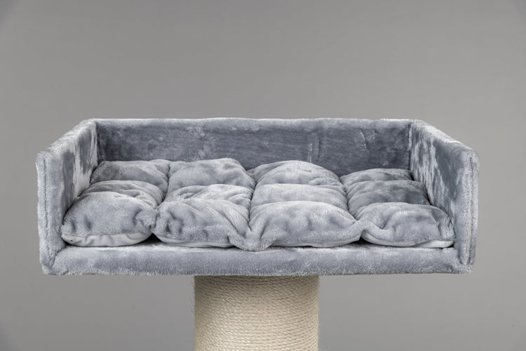 Light Grey Lounge Lying Area (incl. cushion)