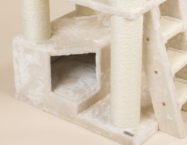 Playhouse Cream, Corner Coon 55 x 35 x 25 cm (incl. cushion)