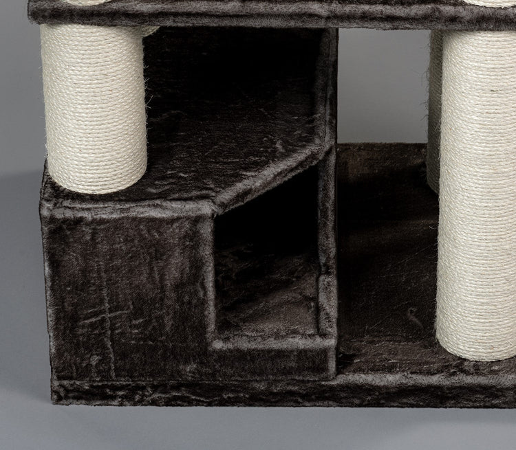 Playhouse Taupe, Corner Coon 55 x 35 x 25 cm (incl. cushion)