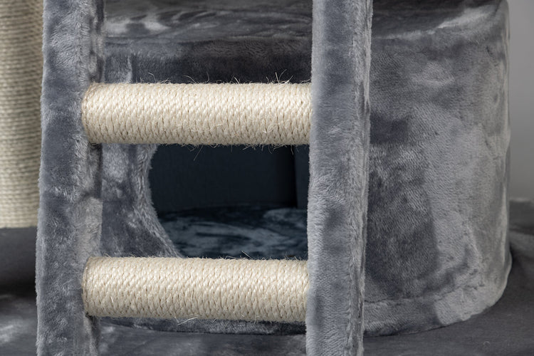 Playhouse Light Grey, Panther 50 x 40 x 30 cm