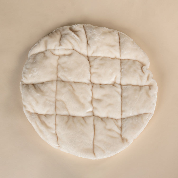 Cream, 60 cm Diameter Round Sleeper Seat (incl. cushion)