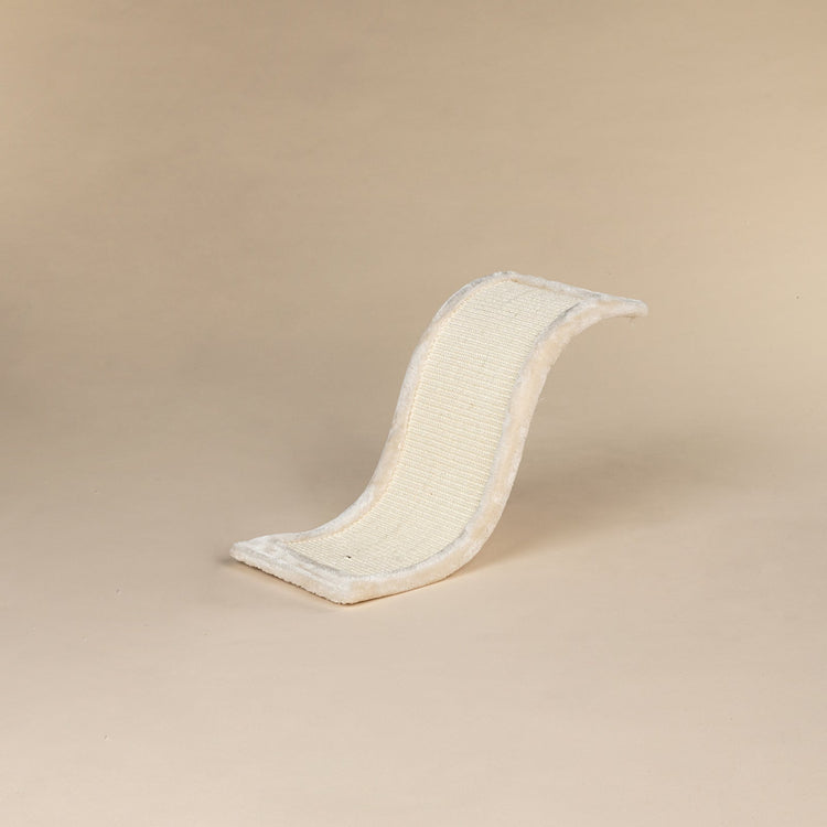 Curve Scratching Board, Kilimandjaro (Cream)