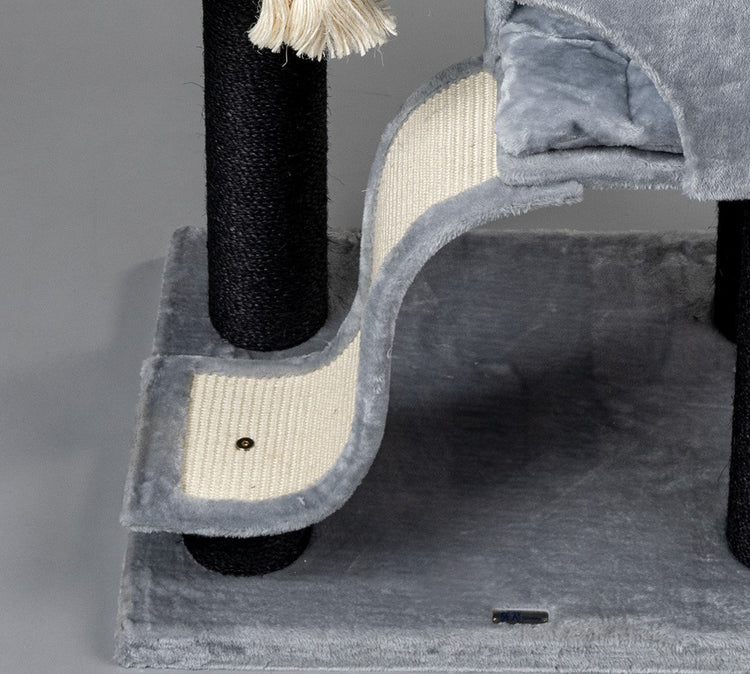 Curve Scratching Board, Kilimandjaro (Light Grey)