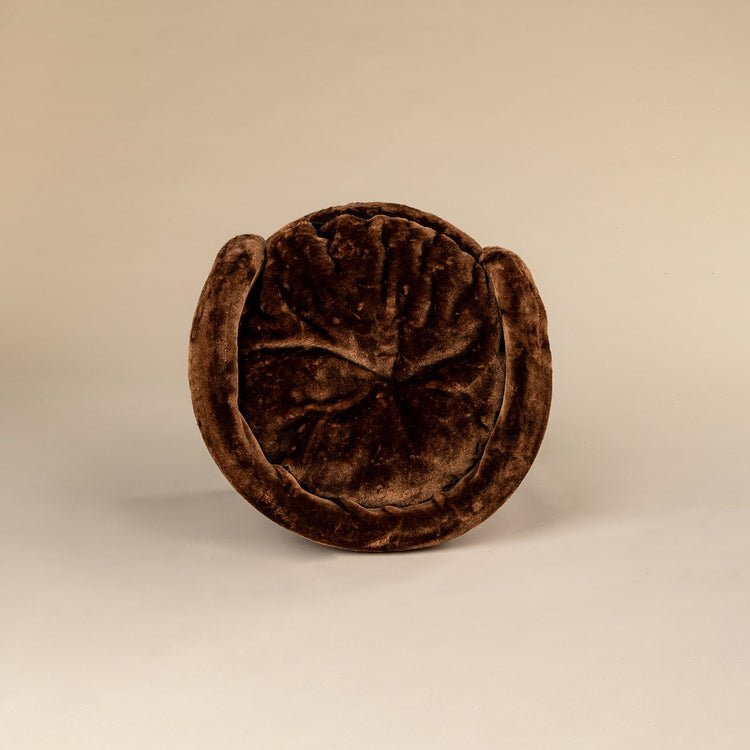 Brown Cushion, For 50 cm Round Seat