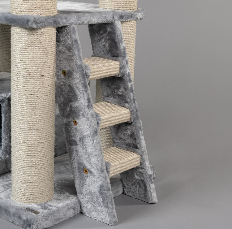 Step Corner Coon Complete Set (Light Grey)