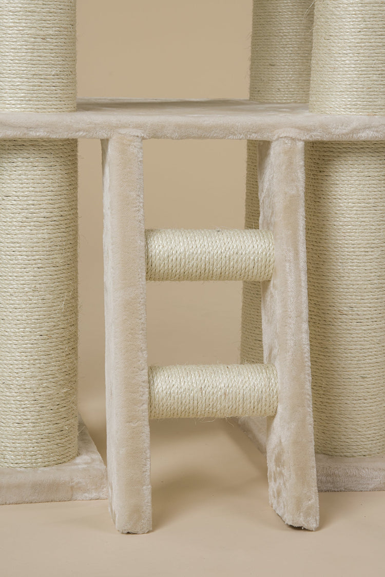 Step Royal Cat Palace Complete Set (Cream)