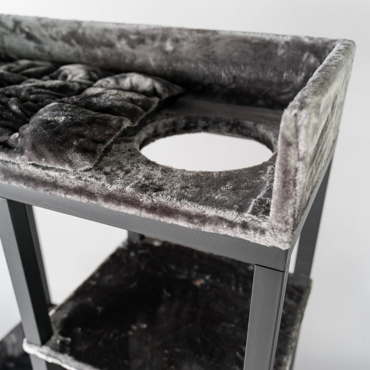 Design Cat Furniture Maine Coon Feline Elite 190 Blackline (Dark Grey)