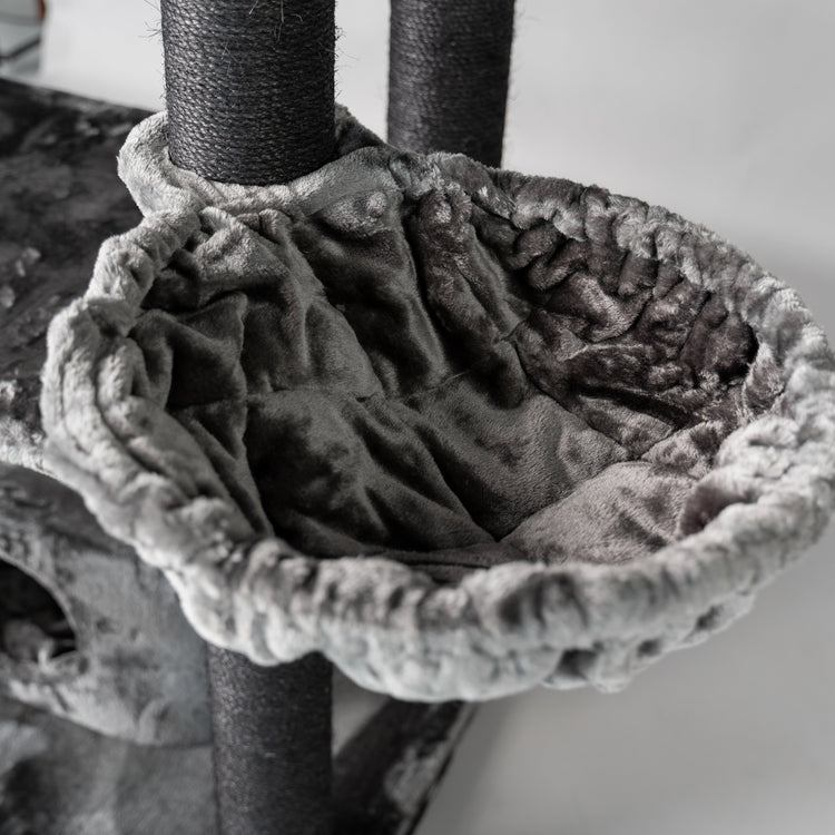 Cat Tree for Large Breeds - Panther XXL Blackline (Dark Grey)