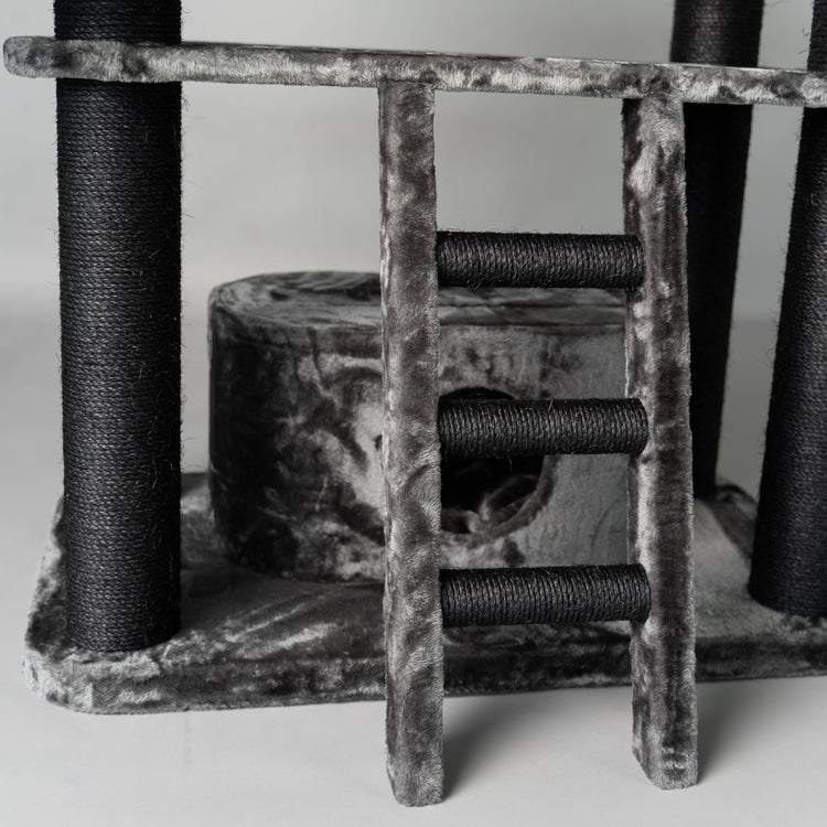 Cat Tree for Large Breeds - Panther XXL Blackline (Dark Grey)
