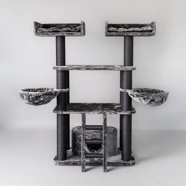 Cat Tree for Large Breeds - Panther XXL Blackline (Dark Grey)