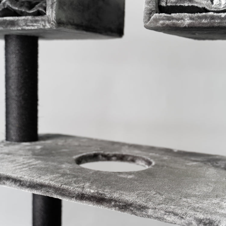 Cat Tree for Large Breeds - Panther XXL Blackline (Dark Grey)