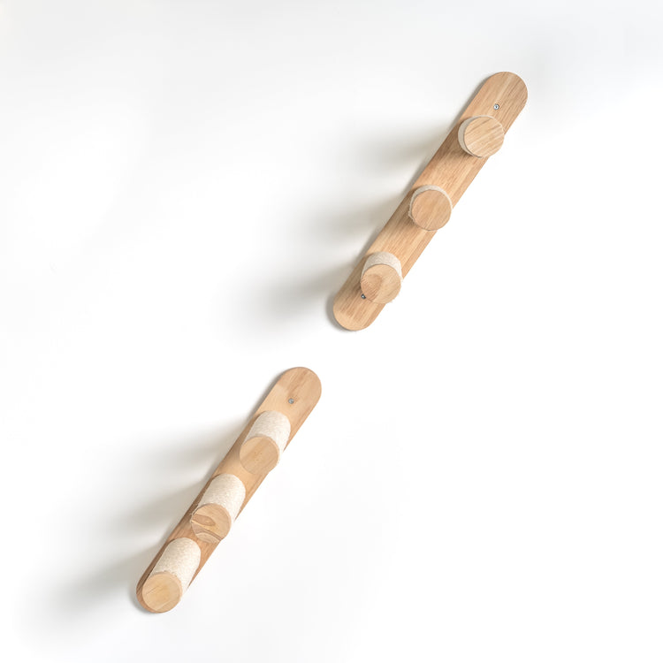 Cat Climbing Wall - Ladder Set (Beige)