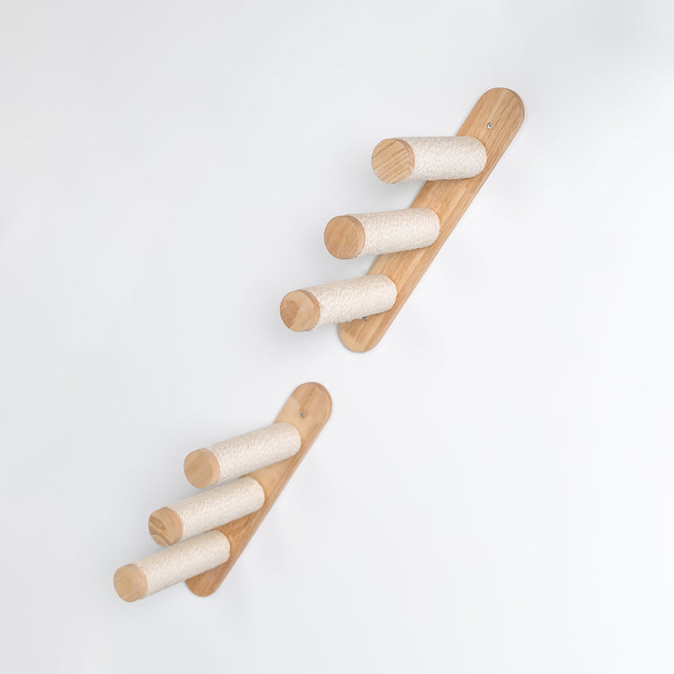 Cat Climbing Wall - Ladder Set (Beige)