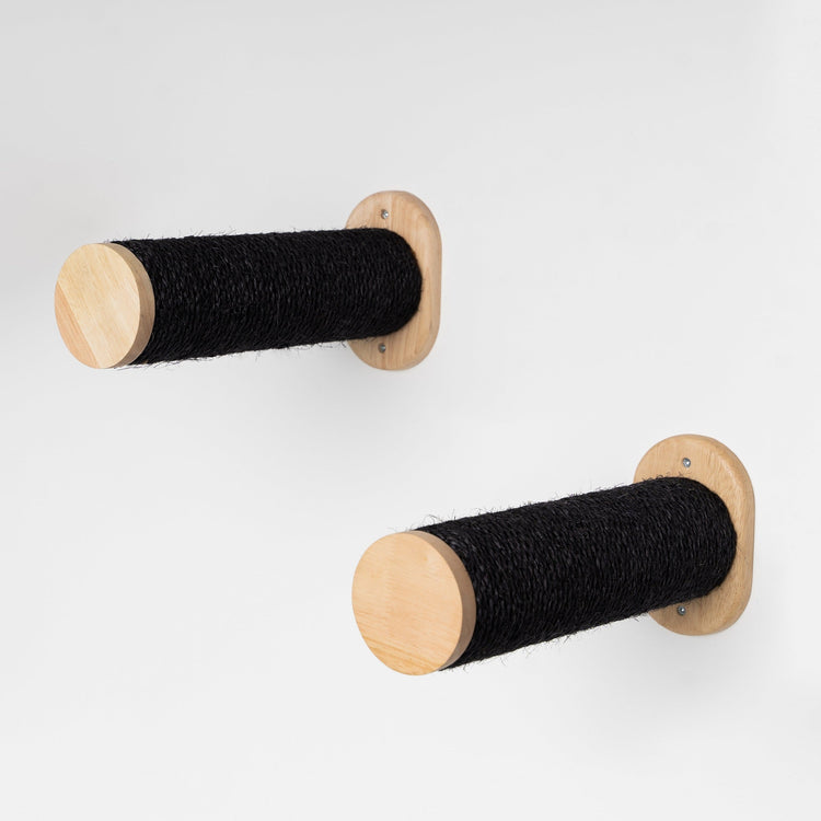 Cat Climbing Wall - Wall Sisalpole Set (Blackline)