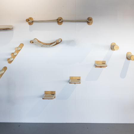 Everest Cream | Cat wall climbing and wall system set from RHR Pets