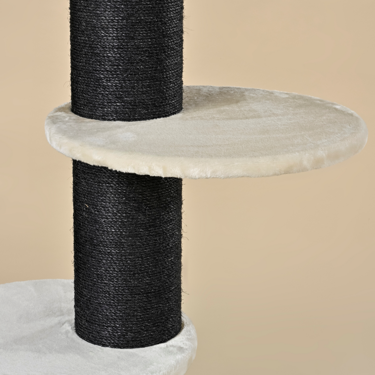 Cat Tree Maine Coon Sleeper Blackline (Cream)