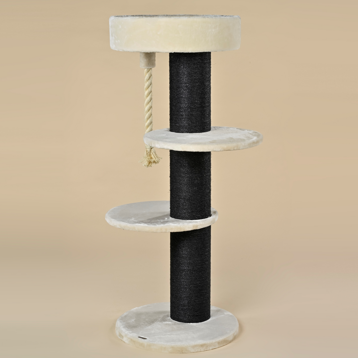 Cat Tree Maine Coon Sleeper Blackline (Cream)
