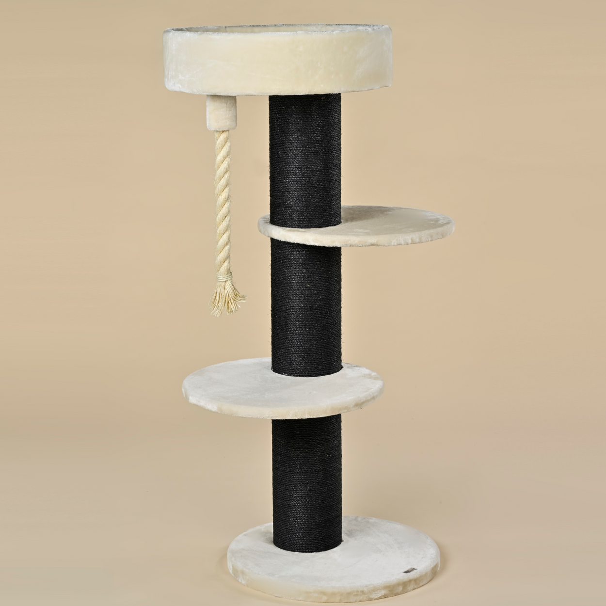 Cat Tree Maine Coon Sleeper Blackline (Cream)