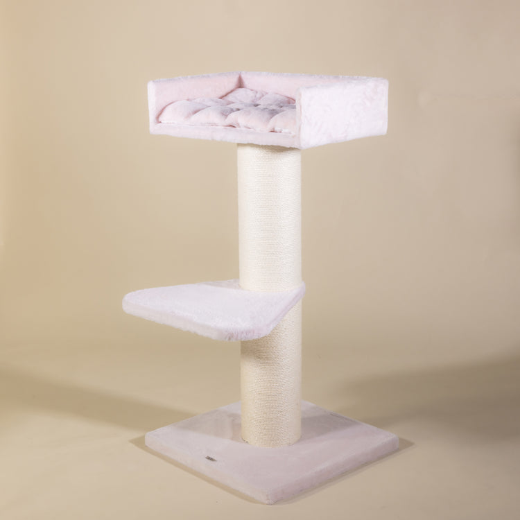 Cat Tree Maine Coon Lounge (Pink Teddy)