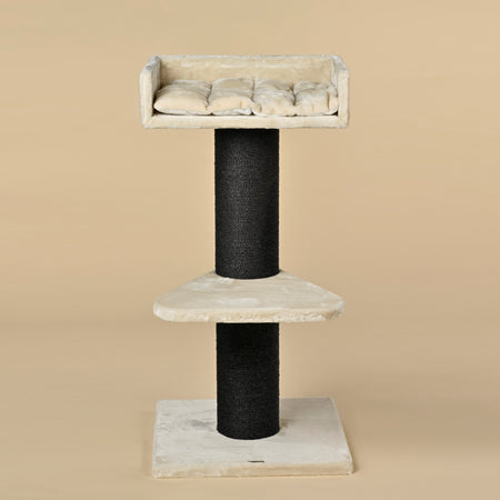 Cat Tree Maine Coon Lounge Blackline (Beige)