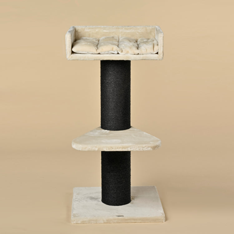 Cat Tree Maine Coon Lounge Blackline (Beige)