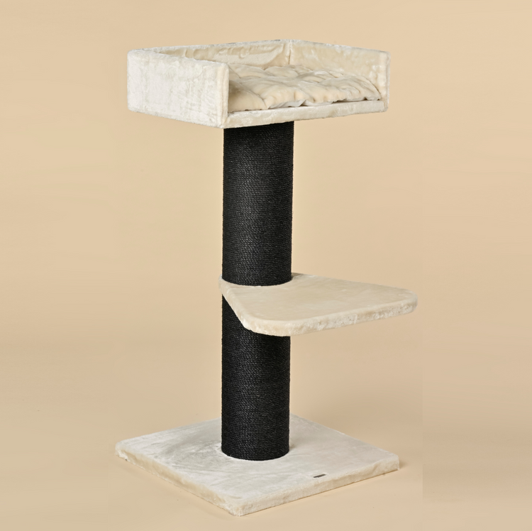 Cat Tree Maine Coon Lounge Blackline (Beige)