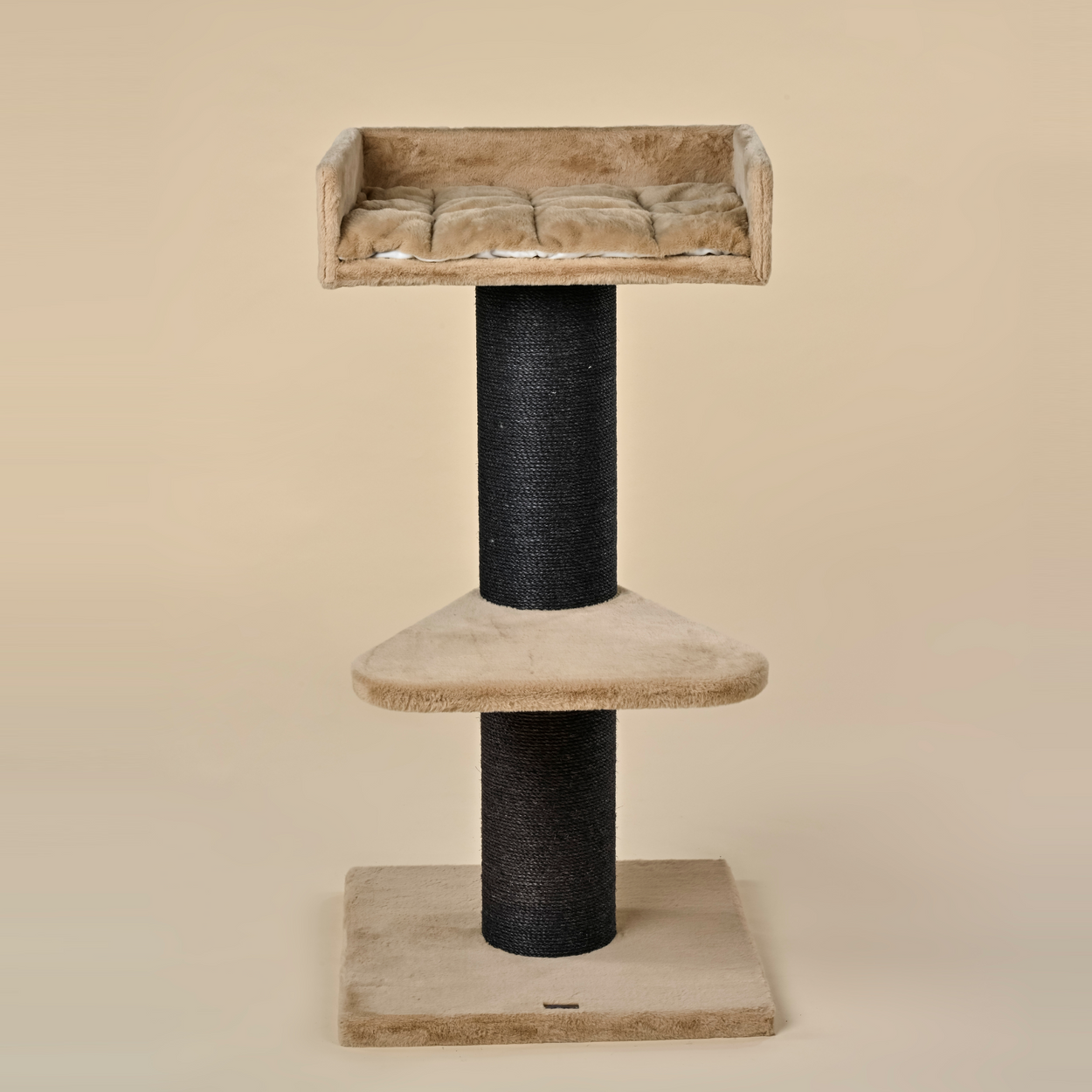 Cat Tree Maine Coon Lounge Blackline (Cappuccino Teddy)