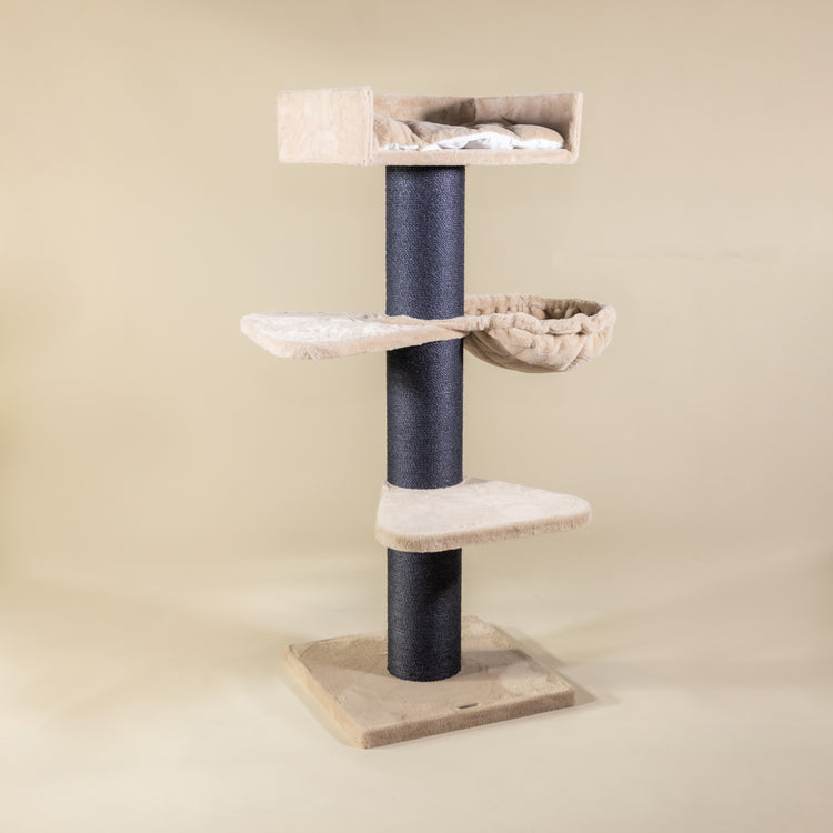 Cat Tree Royalty Blackline de Luxe (Cappuccino Teddy)