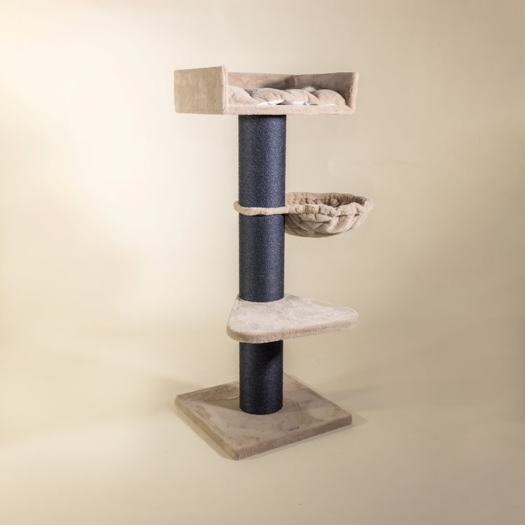 Cat Tree Royalty Blackline de Luxe (Cappuccino Teddy)