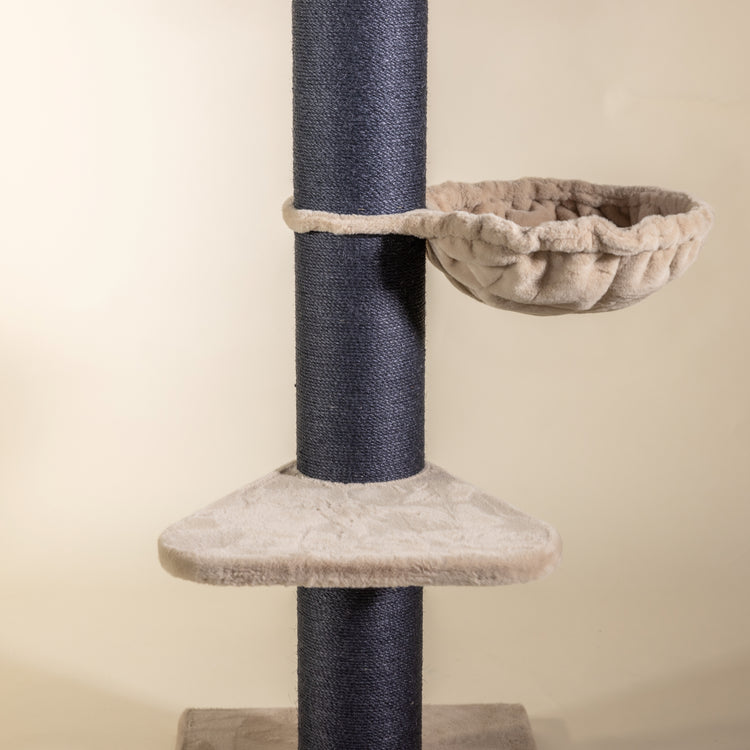 Cat Tree Royalty Blackline de Luxe (Cappuccino Teddy)