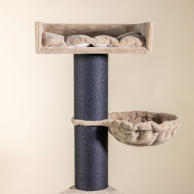 Cat Tree Royalty Blackline de Luxe (Cappuccino Teddy)