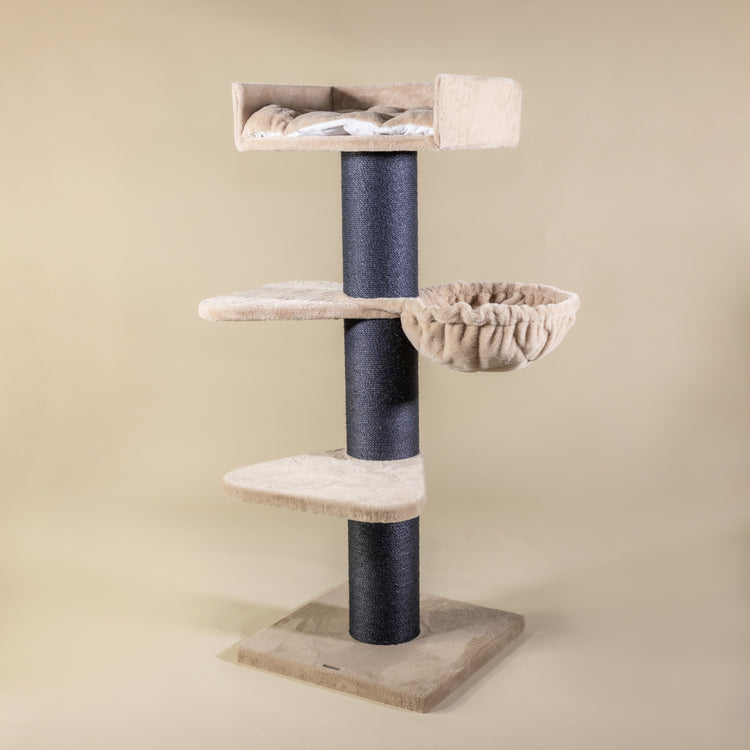 Cat Tree Royalty Blackline Plus (Cappuccino Teddy)