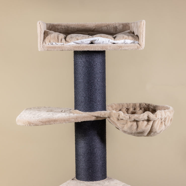 Cat Tree Royalty Blackline Plus (Cappuccino Teddy)