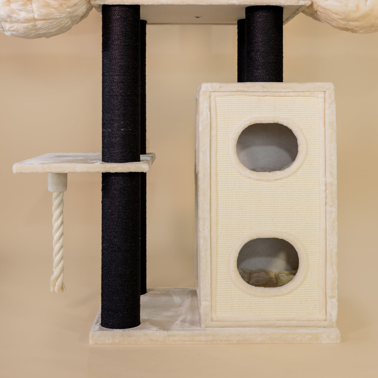 Cat Tree Cat Paradise Blackline Plus (Cream)