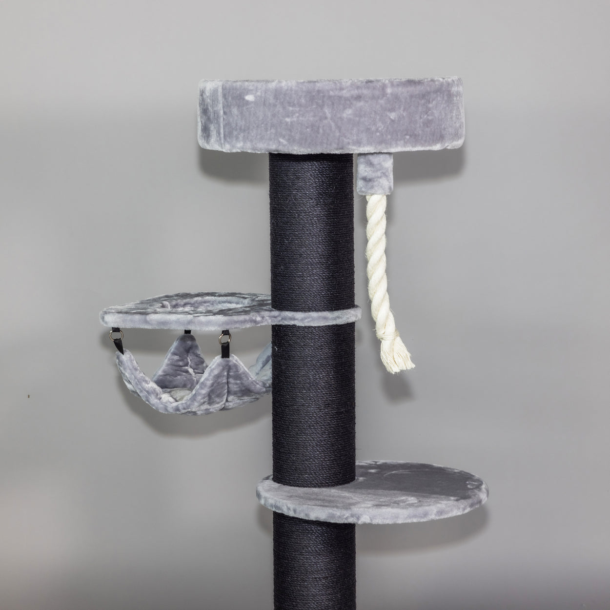 Cat Tree Maine Coon Sleeper Blackline Crown (Light Grey)