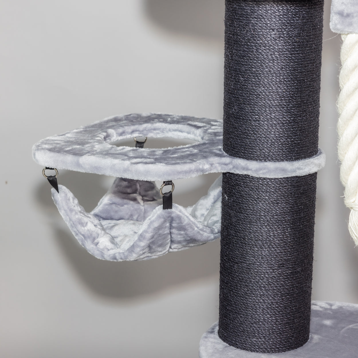 Cat Tree Maine Coon Sleeper Blackline Crown (Light Grey)