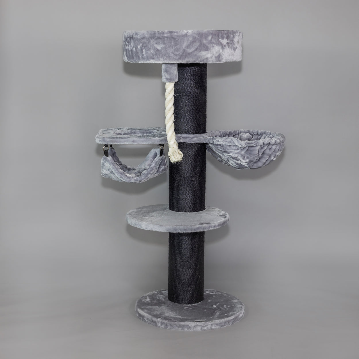 Cat Tree Maine Coon Sleeper Blackline Crown Plus (Light Grey)