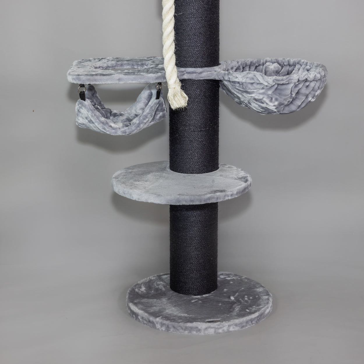 Cat Tree Maine Coon Sleeper Blackline Crown Plus (Light Grey)