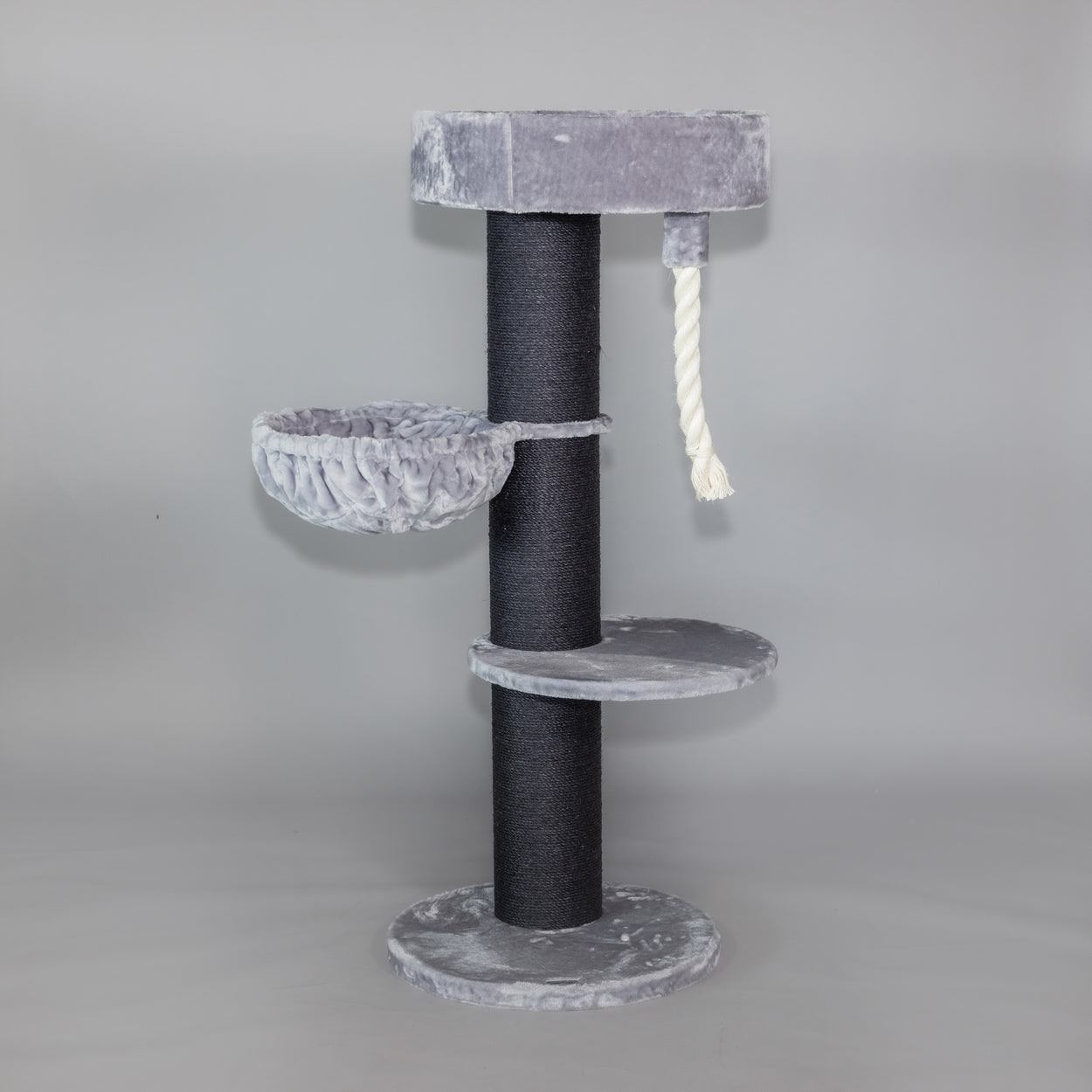 Cat Tree Maine Coon Sleeper Blackline de Luxe (Light Grey)