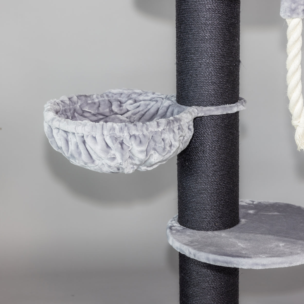 Cat Tree Maine Coon Sleeper Blackline de Luxe (Light Grey)