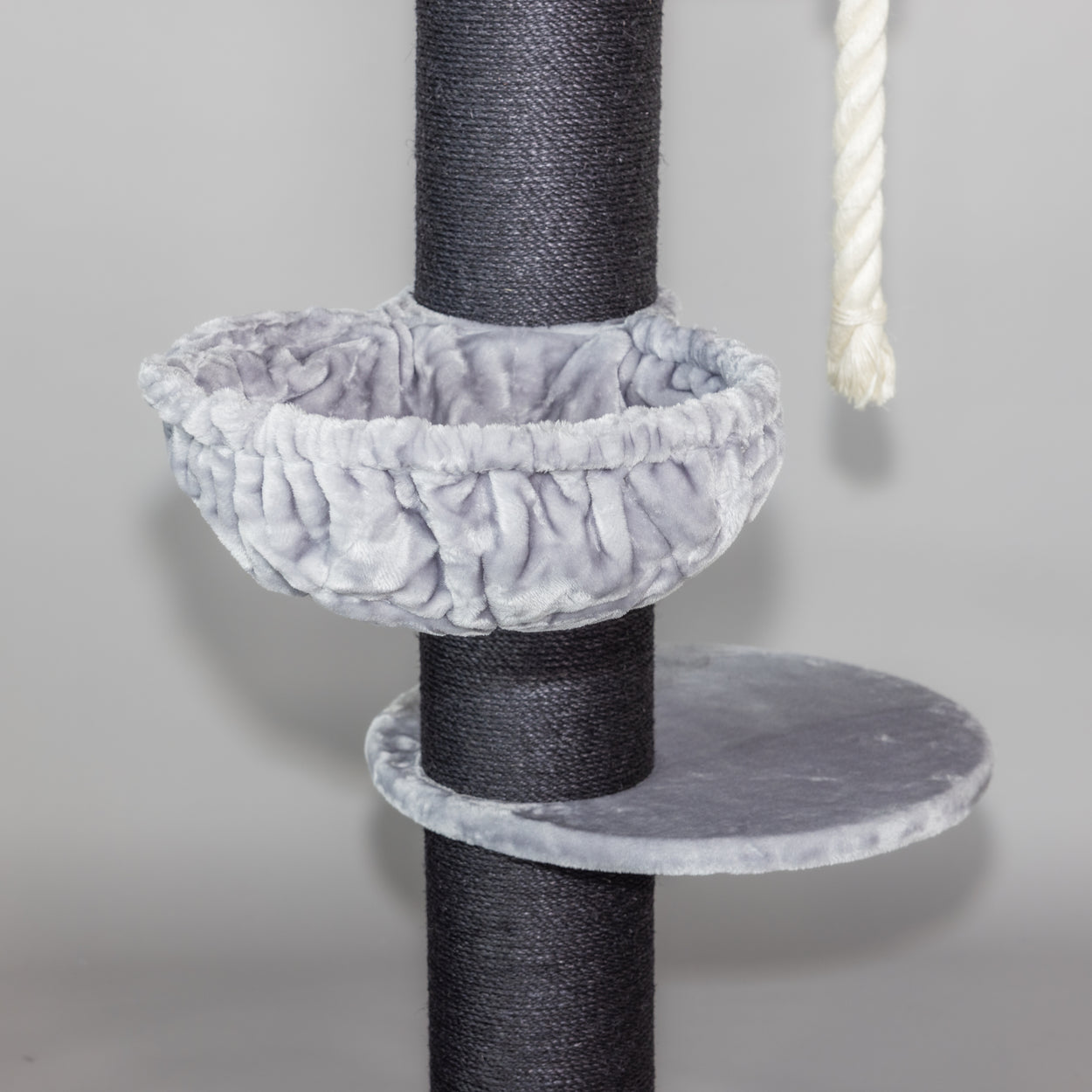 Cat Tree Maine Coon Sleeper Blackline de Luxe (Light Grey)