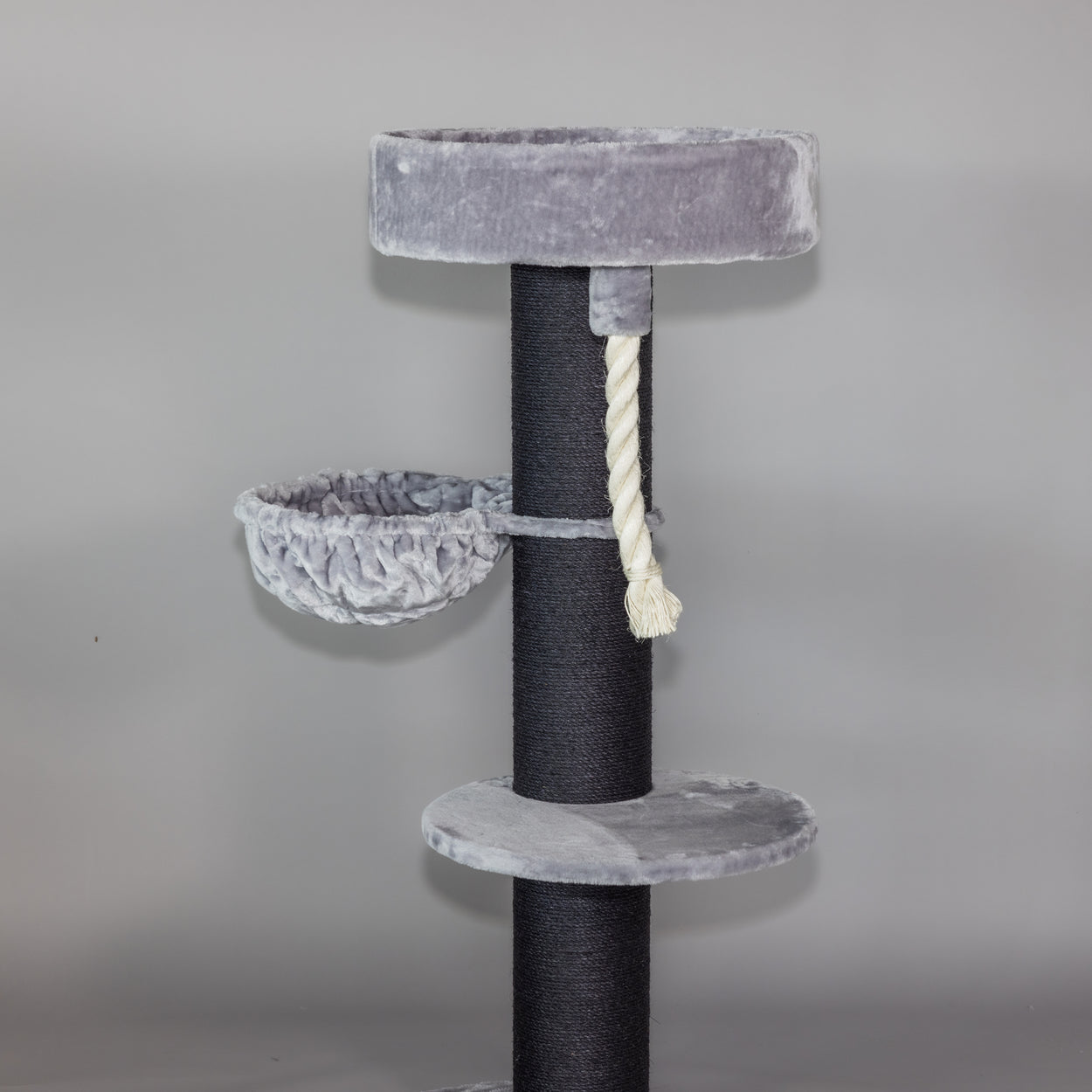 Cat Tree Maine Coon Sleeper Blackline de Luxe (Light Grey)