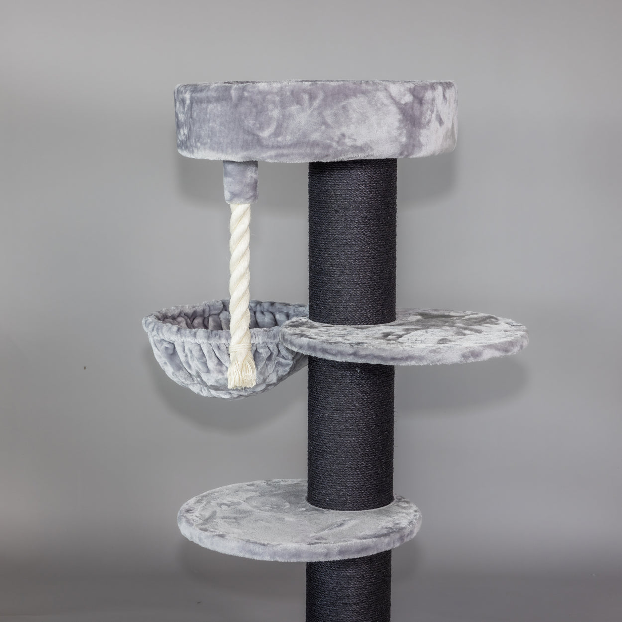 Cat Tree Maine Coon Sleeper Blackline Plus (Light Grey)