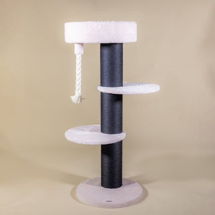 Cat Tree Maine Coon Sleeper Blackline (Pink Teddy)