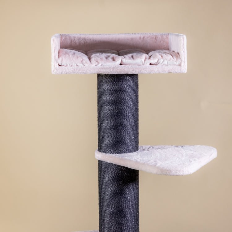 Cat Tree Royalty Blackline (Pink Teddy)