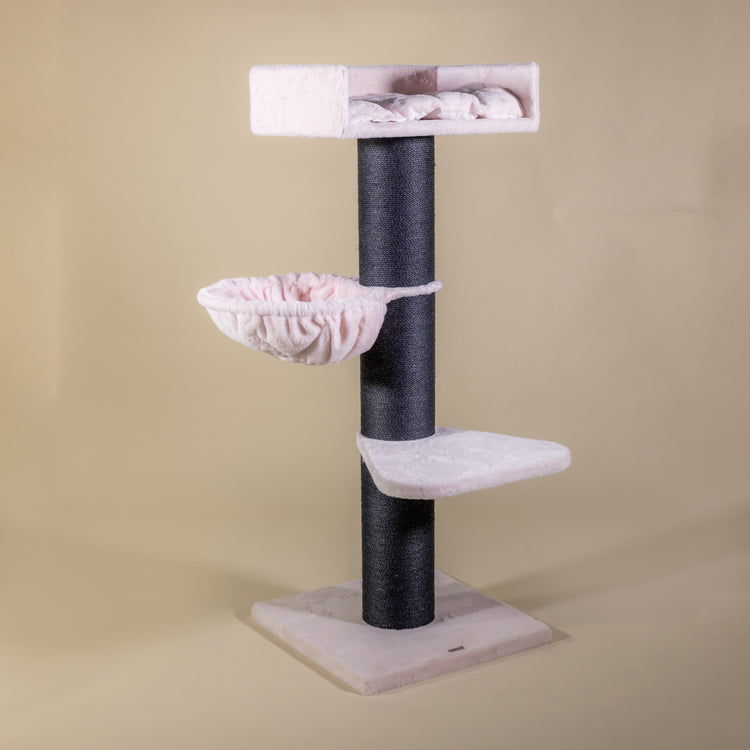 Cat Tree Royalty Blackline Plus (Pink Teddy)